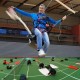 Parachute drop and folding course
