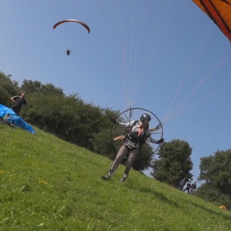 Practice Paramotor license session for Paraglider (club)